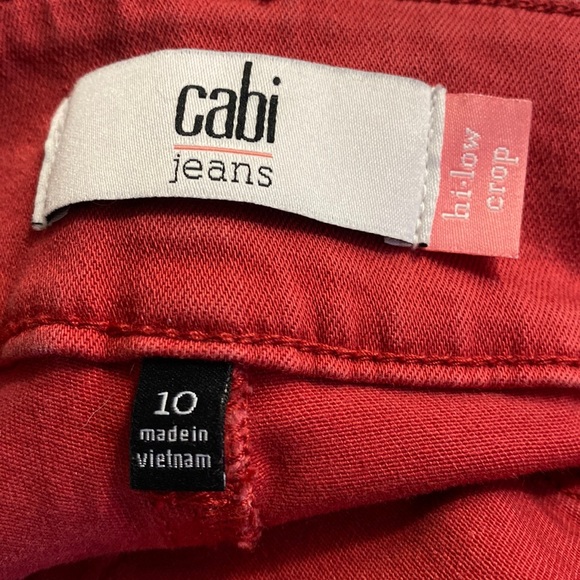 Cabi 5692 Hi-Low Crop Pants Spring 2020 Size 10 EUC - Picture 7 of 9
